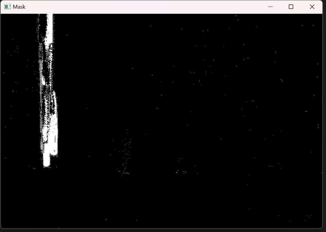 OpenCVのBackgroundSubtractorクラスを使った動画の背景差分