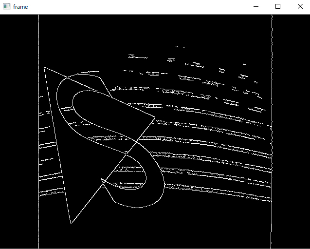 OpenCVでエッジ検出された動画を保存