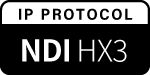 NDI HX3対応