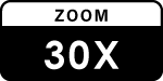 光学ズーム30倍