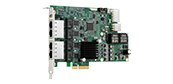 AdLink 4port LANカードPoE対応 PCIe x4