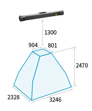 高速・広範囲３Ｄリアルタイムスキャナー MotionCam-3D-L+