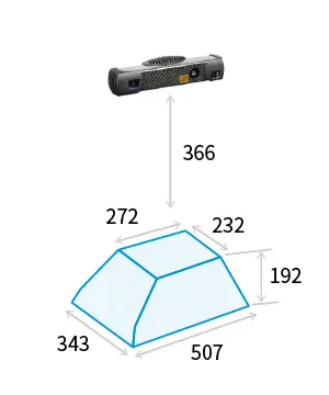 高速・広範囲３Ｄリアルタイムスキャナー MotionCam-3D-S