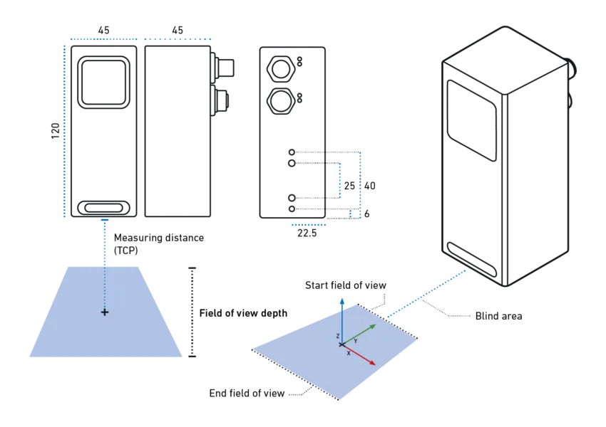 VISIONSCANNER4の寸法