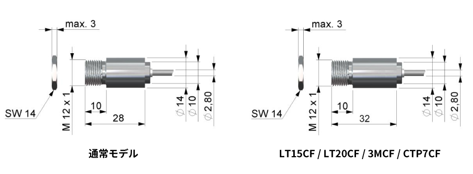 LT15 寸法図
